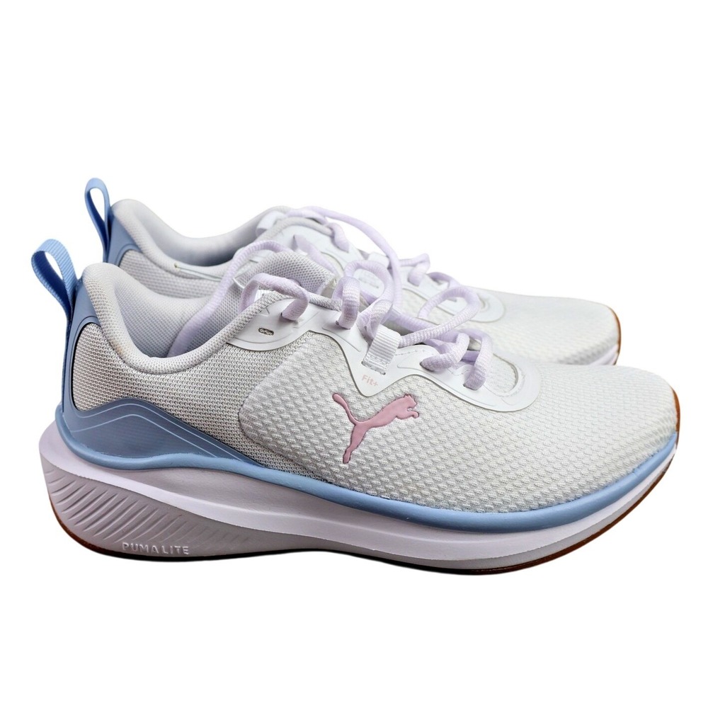 PUMA Skyrocket Shoes Womens‎ Size 8 White Running Athletic Sneakers 31239501